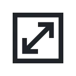 Fullscreen Enter SVG Icon